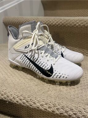 Nike Alpha Men’s White Football Cleats
